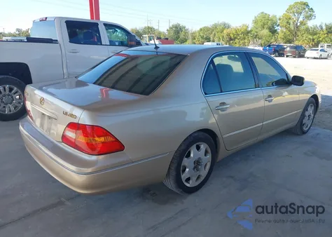2002 Lexus Ls 430 from USA, damaged, VIN JTHBN30FX20076097